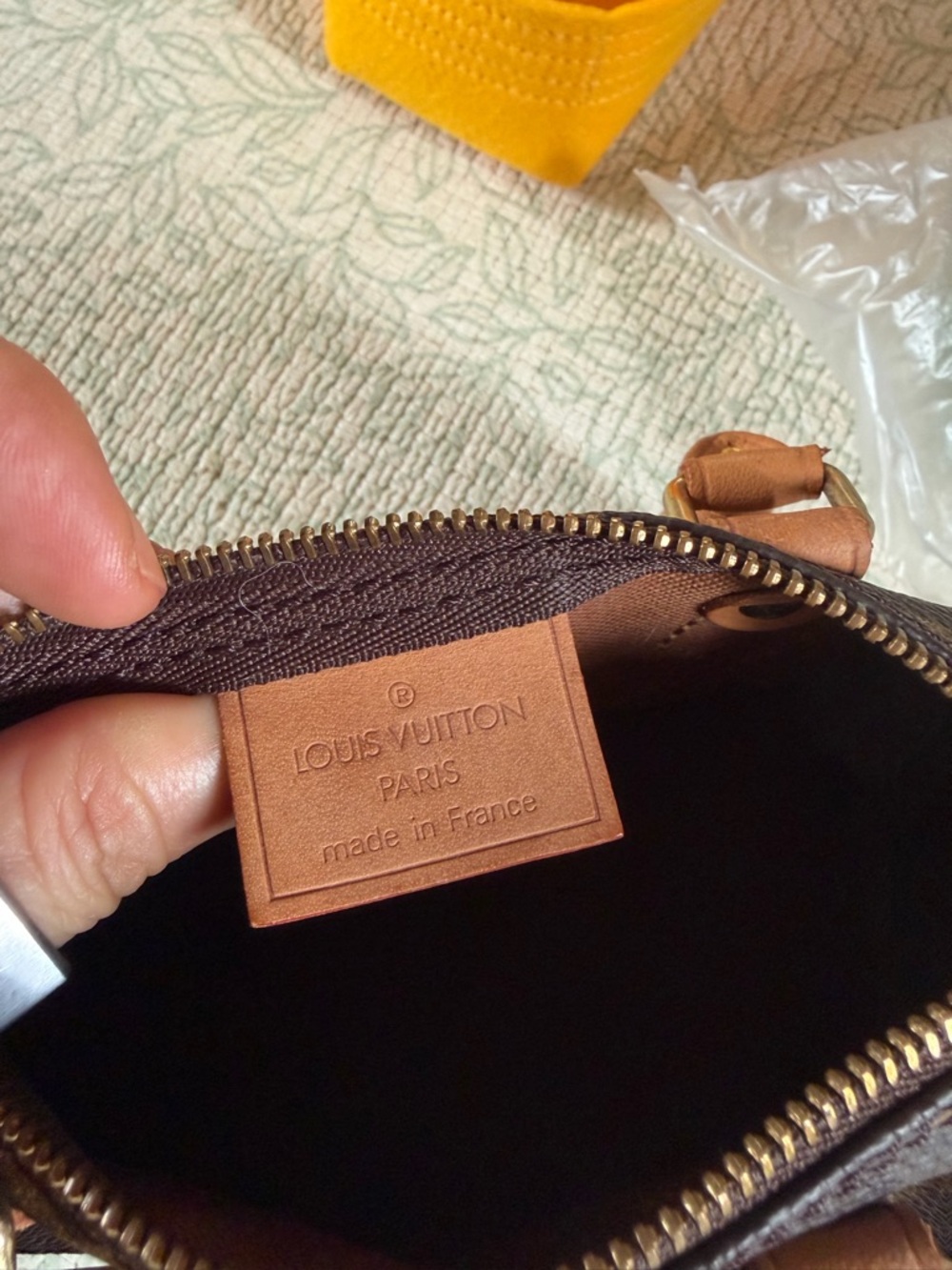 Louis Vuitton Monogram Nano Speedy (Vintage Mini Sac HL Speedy) - Picture 9 of 11